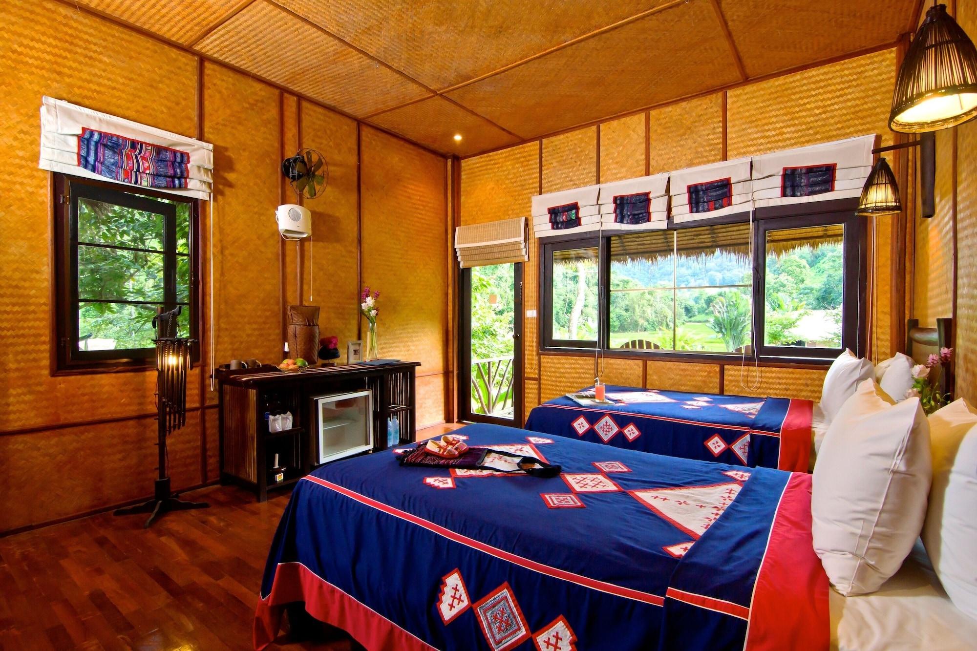 Hmong Hilltribe alojamiento Mae Rim Exterior foto